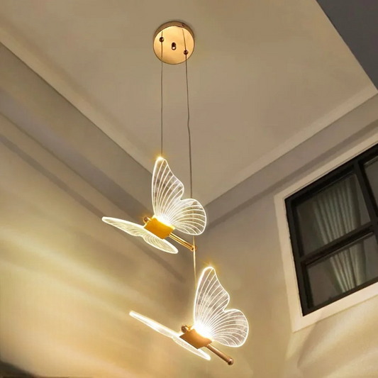 Plafonnier suspension papillon