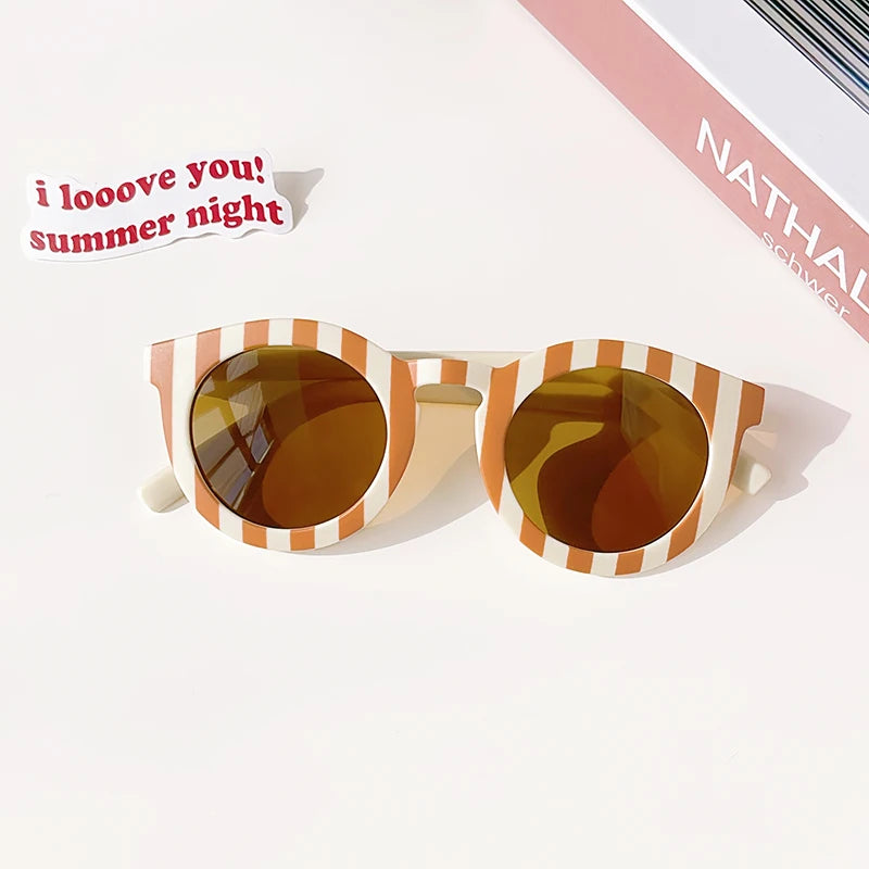 Lunettes de soleil vintage pour enfants