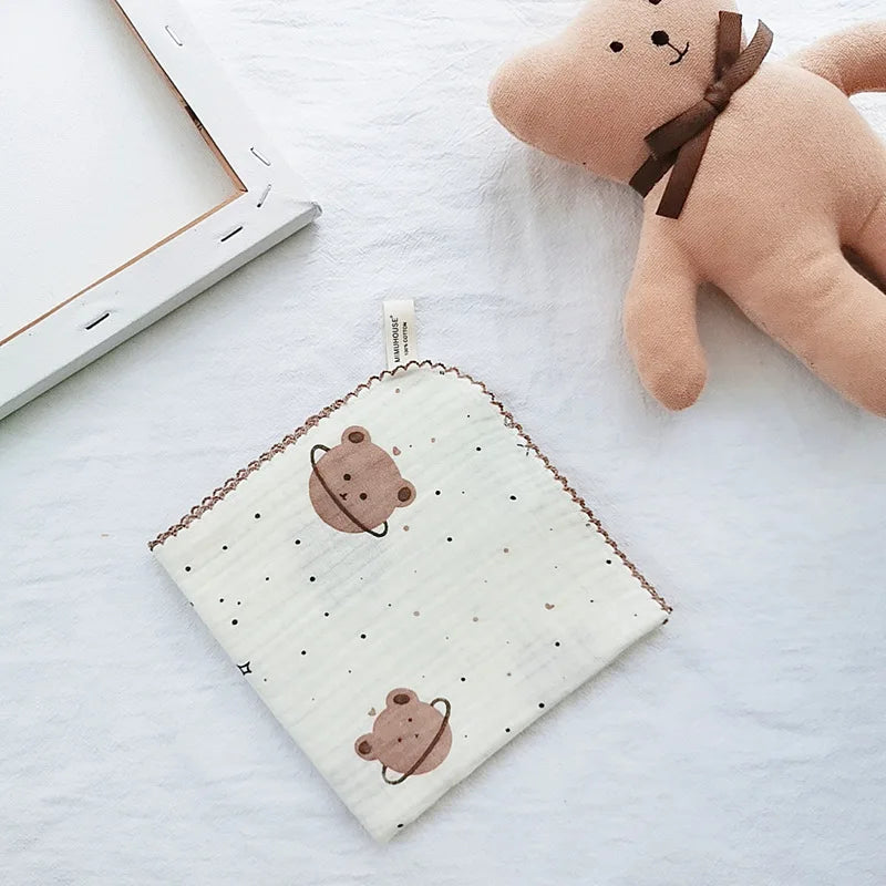 Serviette de toilette en coton pour bébé