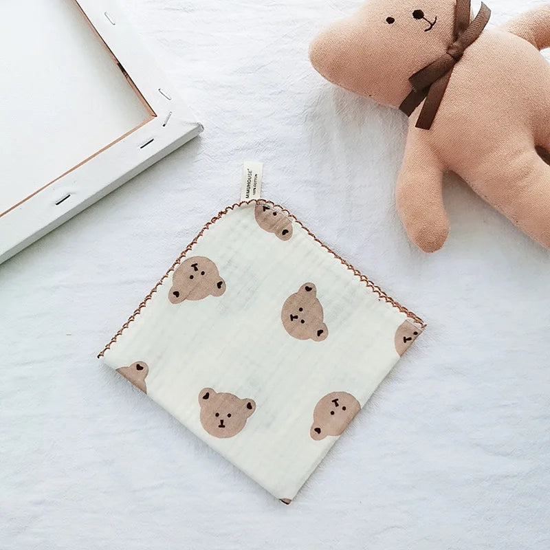 Serviette de toilette en coton pour bébé