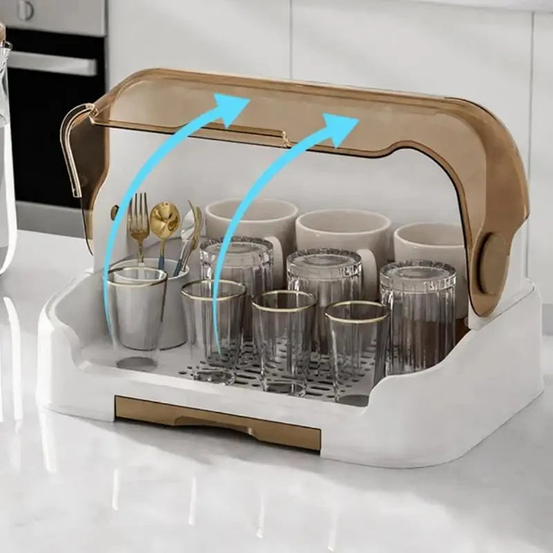 Conteneur de rangement anti-poussière