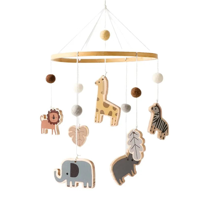 Mobile hochet en bois