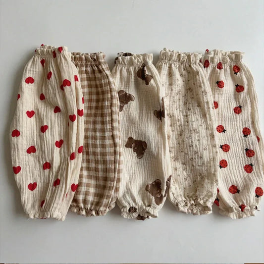 Pantalons bébé en coton bio