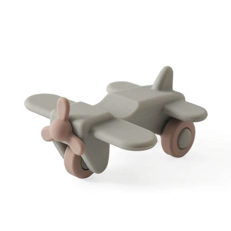 Jouets voiture en silicone Montessori