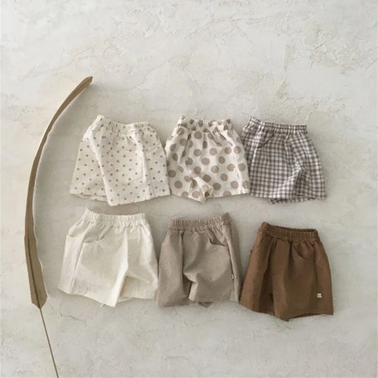Short vintage en coton
