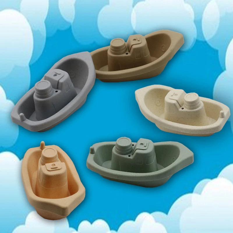 Lot de 5 bateau empilable de bain pour bébé