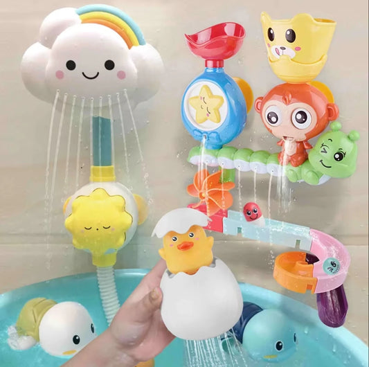 Jouet de bain singe et nuage