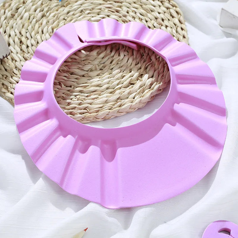 Bonnet de douche souple et réglable