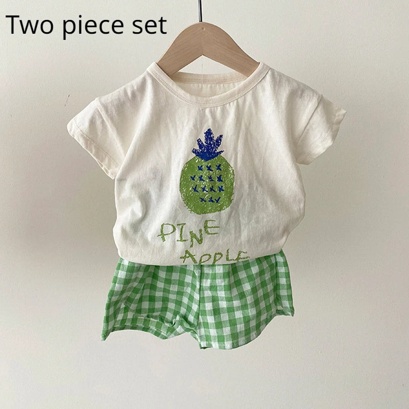 Pyjama bébé motif fruits